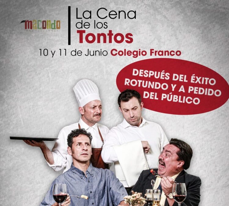 'La cena de los tontos', una obra ambientada a la realidad paceña por Percy Jiménez y Agustín Vásquez. Foto: Mocondo Art.