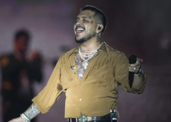 El mexicano Christian Nodal. Foto: AFP.