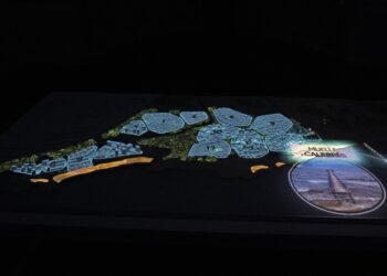 Maqueta del proyecto +Colonia. Foto: AFP.