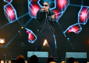 40 mil personas se quedaron a escuchar a Daddy Yankee en Madrid. Foto: AFP.