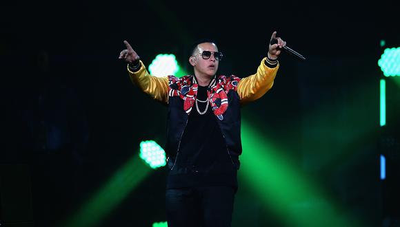 Daddy Yankee, en un concierto anterior, en Lima, Perú. Foto: AFP.