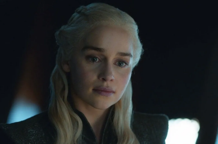 Emilia Clarke, la actriz intérprete de Daenerys Targaryen, en 'Juego de Tronos'. Foto: HBO.