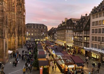Estrasburgo será la Capital Mundial del Libro en 2024. Foto: AFP.