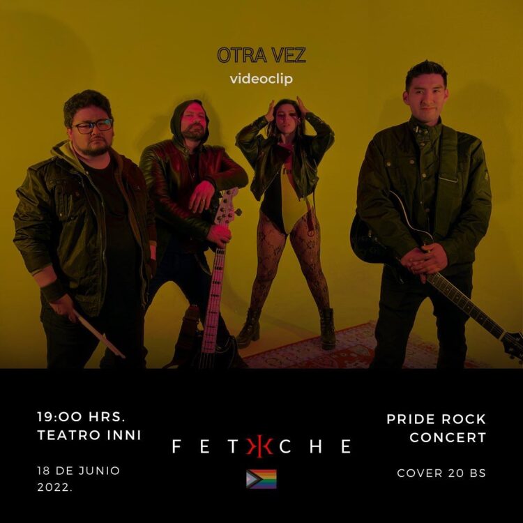 Afiche del estreno de 'Otra vez', de Fetiche. Foto: Fetiche.