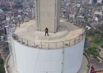 Las impresionantes vistas de dron captadas por este fotógrafo. Captura de pantalla: Videlo.