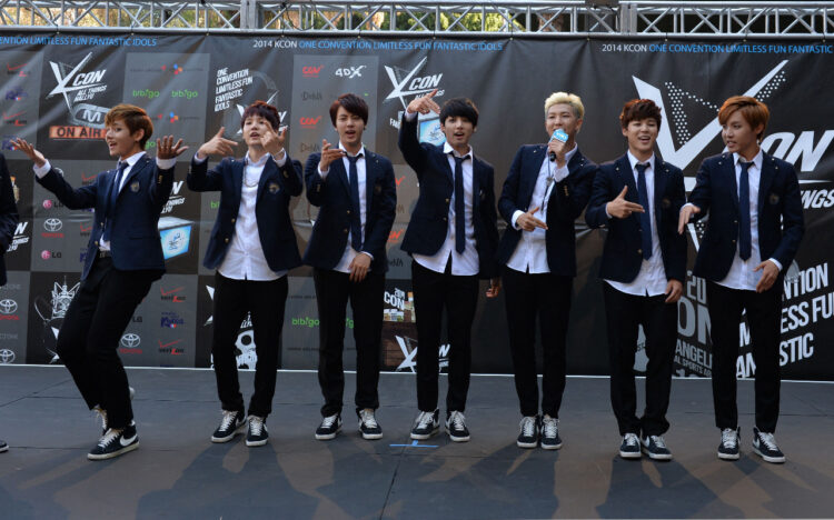 BTS, el ícono del Pop coreano. Foto: AFP.