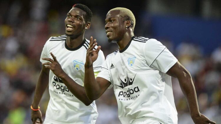 Siguen las acusaciones entre los hermanos Pogba. Foto: AFP.