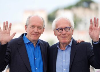 Los hermanos belgas Jean-Pierre y Luc Dardenne. Foto: AFP.