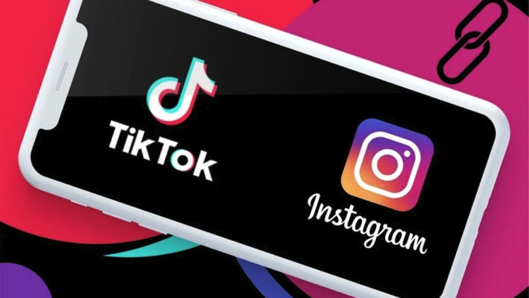 Logos de TikTok e Instagram. Foto: tunota.com.
