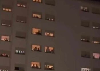 Universitarios lanzan insultos a mujeres residentes en España. Captura: Redes Sociales.
