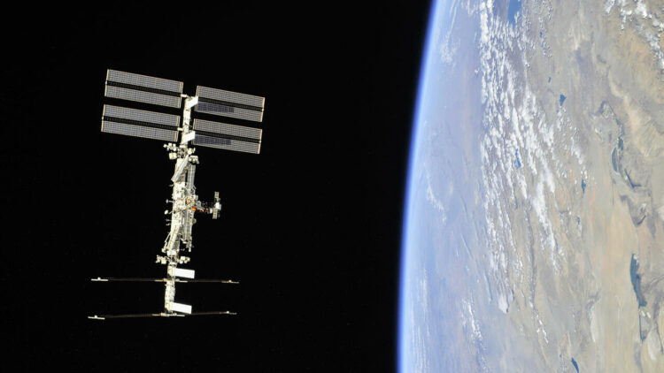 La Estación Espacial Internacional en una imagen de noviembre de 2018. Foto: AFP.