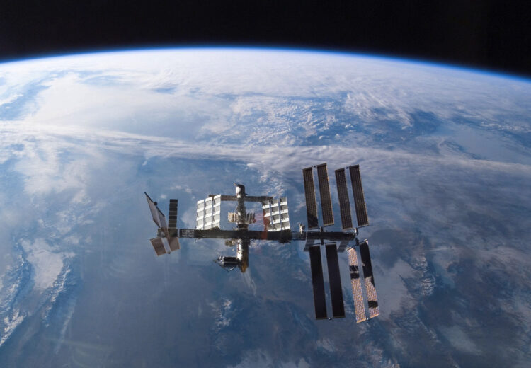 Estación Espacial Internacional. Foto: AFP.