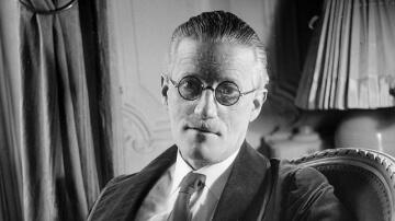 El reconocido literato James Joyce, autor de 'Ulises'. Foto: AFP.