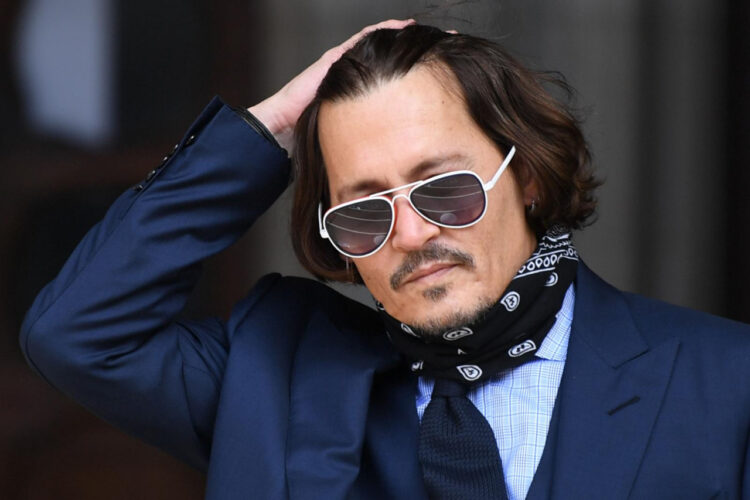 El actor estadounidense Johnny Depp. Foto: AFP.