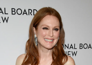 La actriz ganadora del Óscar, Julianne Moore. Foto: AFP.
