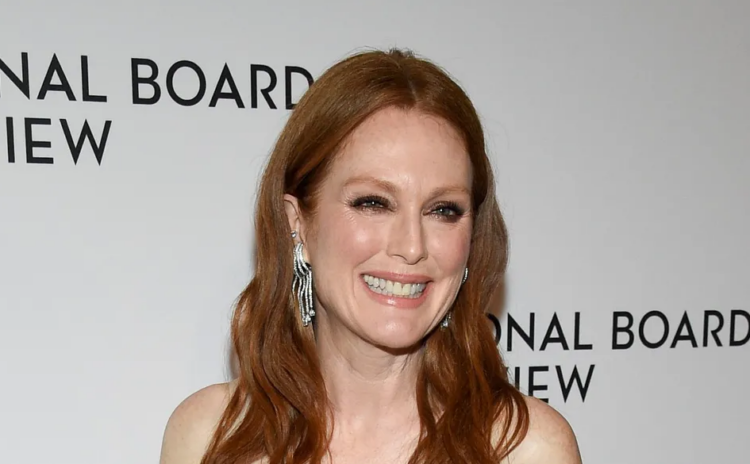 La actriz ganadora del Óscar, Julianne Moore. Foto: AFP.