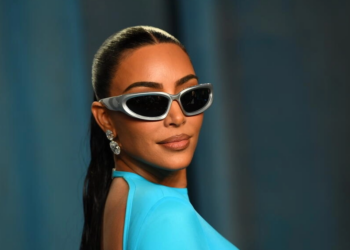 Kim Kardashian en Beverly Hills, California. Foto: AFP.
