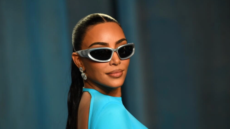 Kim Kardashian en Beverly Hills, California. Foto: AFP.