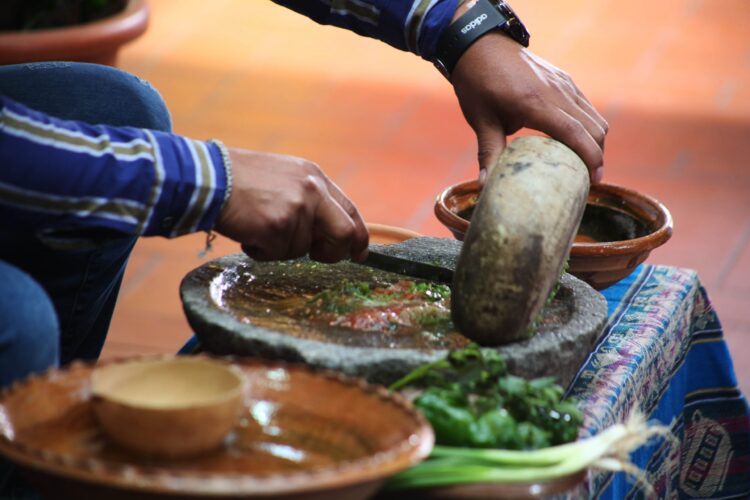Preparación de una llaqwa. Foto: Josué Cortez.