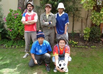 La banda paceña Los Tocayos. Foto: Los Tocayos.