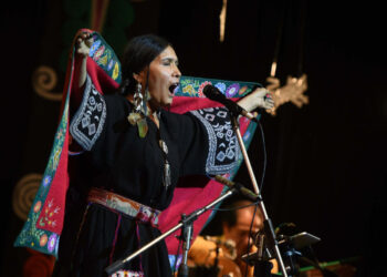 La reconocida cantante Luzmila Carpio. Foto: Archivo La Razón.