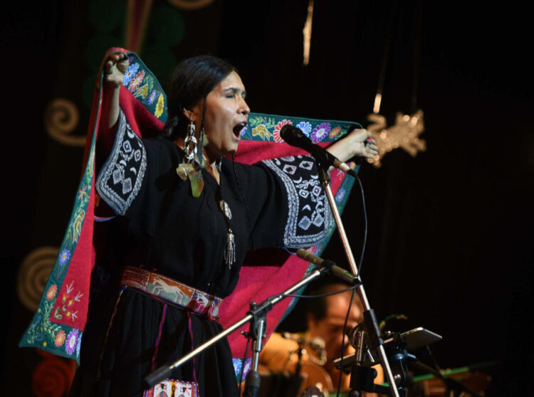 La reconocida cantante Luzmila Carpio. Foto: Archivo La Razón.