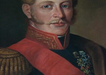 El Mariscal alemán Otto Felipe Braun. Foto: Colegio Alemán Mariscal Braun.