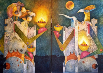 Muestra de Orlando Arias. Foto: Centro Cultural Cacique Siñani.