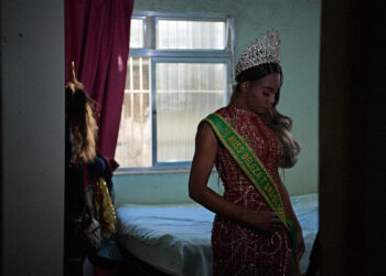 Eloá Rodrigues, representa a Brasil en Miss International Queen en Tailandia. Foto: AFP.