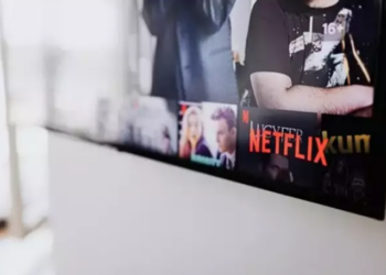 La plataforma de contenido en 'streaming' Netflix en un televisor. Foto: Pexels.