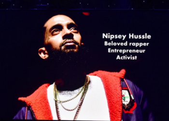 La estrella del rap Nipsey Hussle fue impactado por al menos diez balas en 2019 cuando tenía 33 años. Foto: AFP.