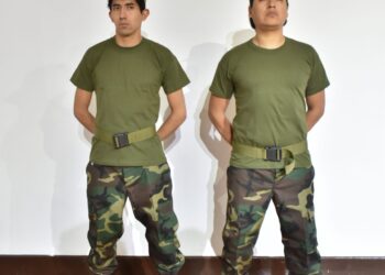 Los actores de la obra 'Pacífico', Darío Torres y Jorge Barrón. Foto: Samadi Valcarcel.