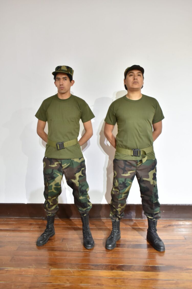 Los actores de la obra 'Pacífico', Darío Torres y Jorge Barrón. Foto: Samadi Valcarcel.