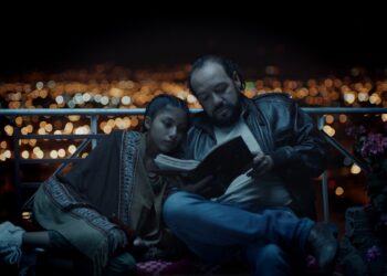 Una escena de la película boliviana 'El Visitante'. Foto: ABI.
