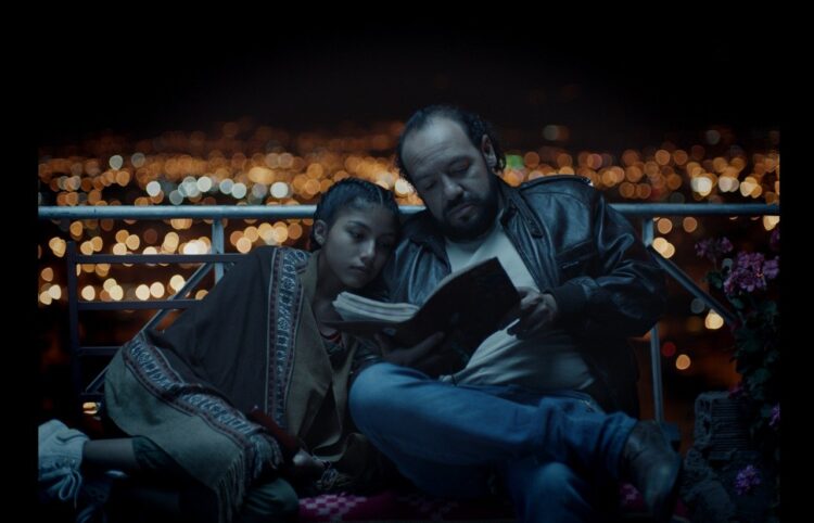 Una escena de la película boliviana 'El Visitante'. Foto: ABI.