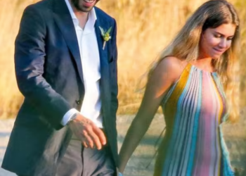 La última aparición del deportista junto a su pareja. Foto: ¡Hola!