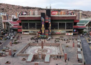 Vista de la plaza Tejada Sorzano. Foto: Álvaro Valero.