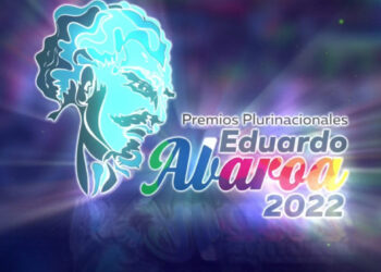 Arte representativo de los Premios Eduardo Abaroa 2022. Foto: Captura ABI.