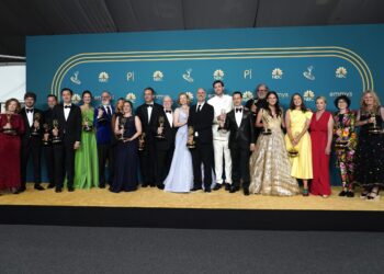 Los ganadores de los premios Emmy, versión 2022. Foto: El Mundo.