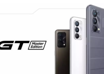 Modelo de celular Realme, modelo GT Master Edition. Foto: Realme.
