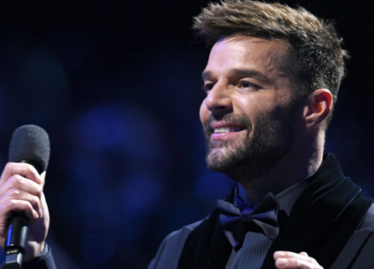El artista puertorriqueño Ricky Martin. Foto: AFP.