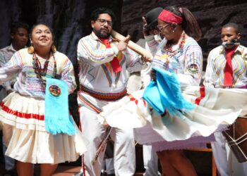La danza de la saya afroboliviana. Foto: Jorge Mamani.
