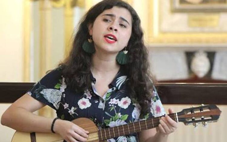 La cantautora mexicana Silvana Estrada. Foto: AFP.