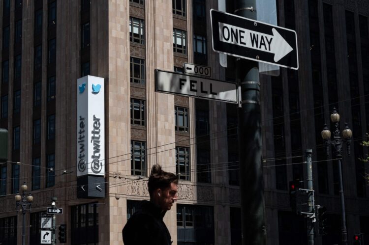 Sede de Twitter en el centro de San Francisco, California. Foto: AFP.