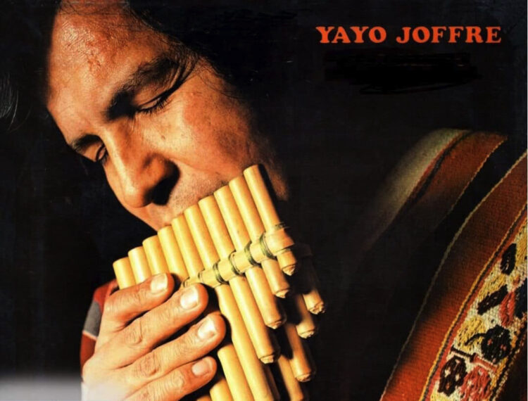 La voz y zampoña de Los Jairas, Édgar 'Yayo' Joffré. Foto: Facebook.