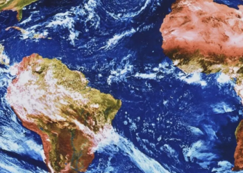 Zona tropical. Foto: ESA.