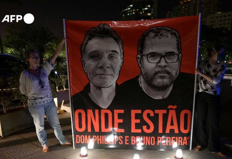 Foto motivó asesinato de periodista e indigenista en Amazonía de Brasil