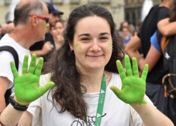 Jóvenes de todo el mundo debaten sobre el cambio climático en Turín