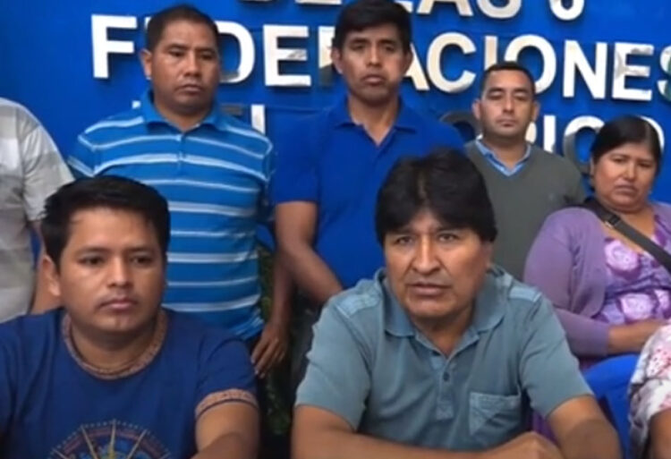 Cocaleros dan 24 horas al Ministro de Gobierno para probar ‘sus temerarias acusaciones’