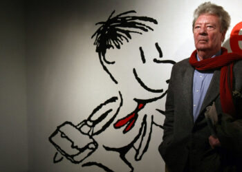 El dibujante francés Jean-Jacques Sempé. Foto: AFP.